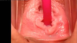 filming my pink pussy close-up till i cum hard