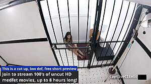 angel santana and aria nicole play sexy nurses in hospital pov backstage moaning shaved