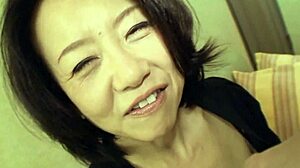 fucking sexy japan milf mommy rides big cock cowgirl in fishnets