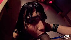 Gamer Zne Wins Fight Roleplay and Fucks Submissive Longhair Latina Doggy Style