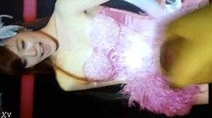 i explode cumshots all over tiffany lady marmalade's sexy lingerie body feels incredible