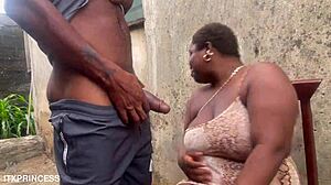 Alphabaddie Deepthroats Harveyxbush's Big Cock Outdoors