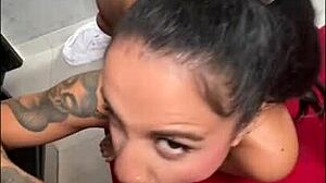 Suggestive Swedish Massage Sparks Hardcore Ebony Booty Pounding Nina White