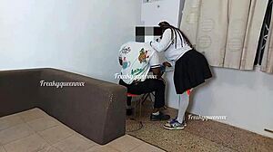 My Teacher Fucked Me While Mom Slept Bent Over Doggystyle With His Monster Cock Cumming On Ass