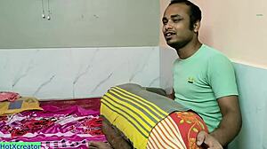 Desi wife shared with ex-husband in rough threesome