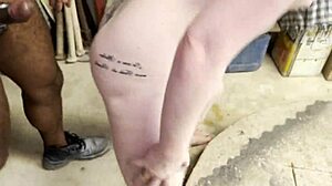 Wife Strips Naked for Builder While Hubby Works