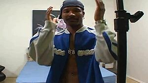 hey busty brunette pounds black stud's cock hard