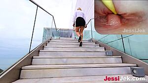 spy cam films jessijek pussy creampie hard outdoor fuck