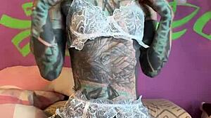 dirty german talk while i tease my shaved pussy solo, wanna join?