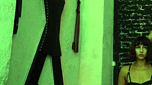 Hands Tied Behind Back. Bent Over For Rough Doggystyle In Bondage Quickie