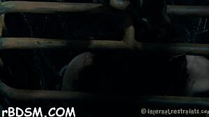 electro zaps my tight shaved pussy bondage hell