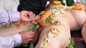 who knew cooking with suki sin would lead to freeuse kitchen pounding