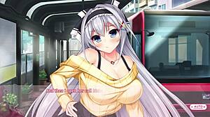 I'm exploding from real hentai dt with ena route 12 facial creampie on huge asian tits