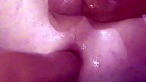 Stretching Asshole Third Time Fisting Gape