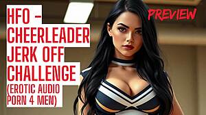 cum for me cheerleader jerk off contest makes you explode