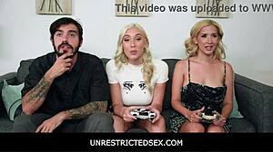 Hey boyfriend, freeuse your moaning teen stepsis kay lovely in kitchen?