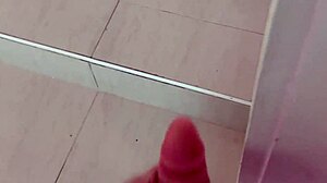 caught stepdaughter's fat ass gaping on dildo... i cum hard! 🍑💦