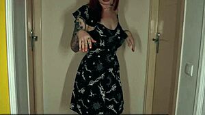 redhead aunt craves cock all night sleeping over