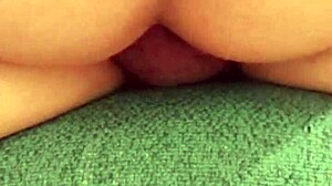 Vietnamese teen's dripping wet hairy pussy gets pounded hard
