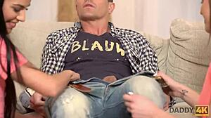 Daddy4k Old Stepdad Fucks Young Nymphs Eveline Silvia Dellai