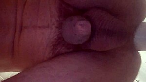 Bottle hammers deep inside slut's gaping asshole for orgasm