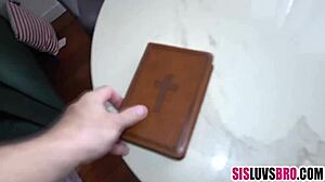 your slutty stepsis can't stop slurping that monster stepbro cock sloppy pov