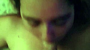 Sucking Hubby Deep with Passionate Throat Action