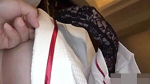japanese chubby pregnant wife milks tits blowjob creampie uncensored